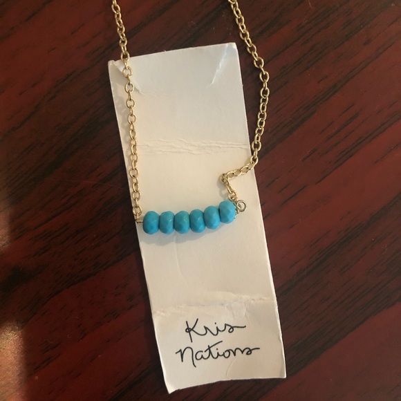 Kris Nations Turquoise Necklace - Picture 2 of 3